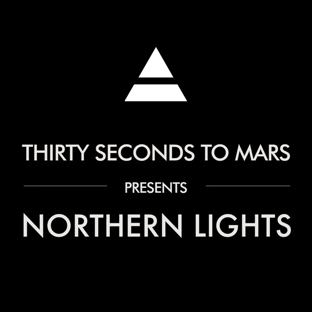 Screenshot of the 30 Seconds to Mars - Northern Lights website